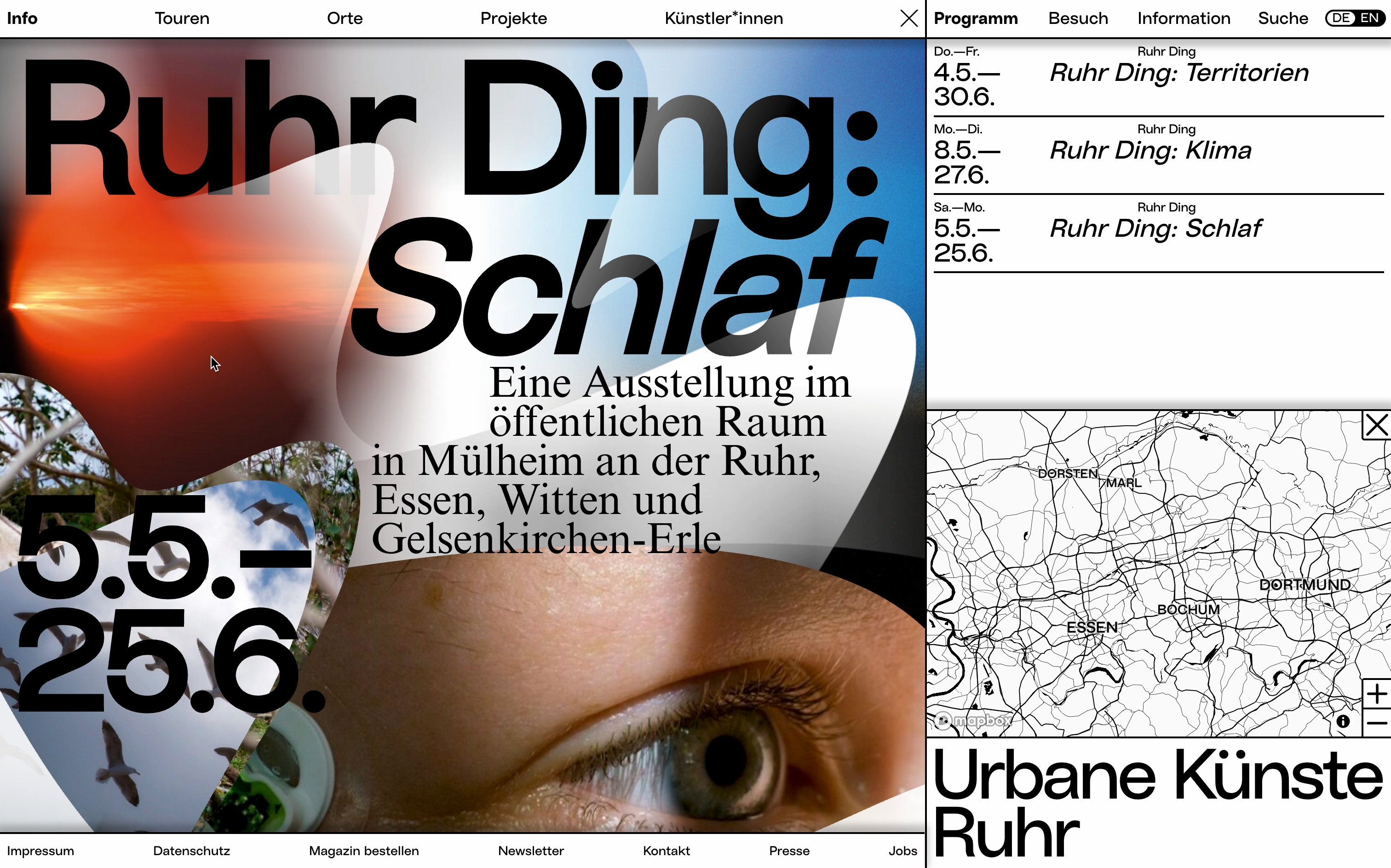 Urbane Künste Ruhr – Schlaf